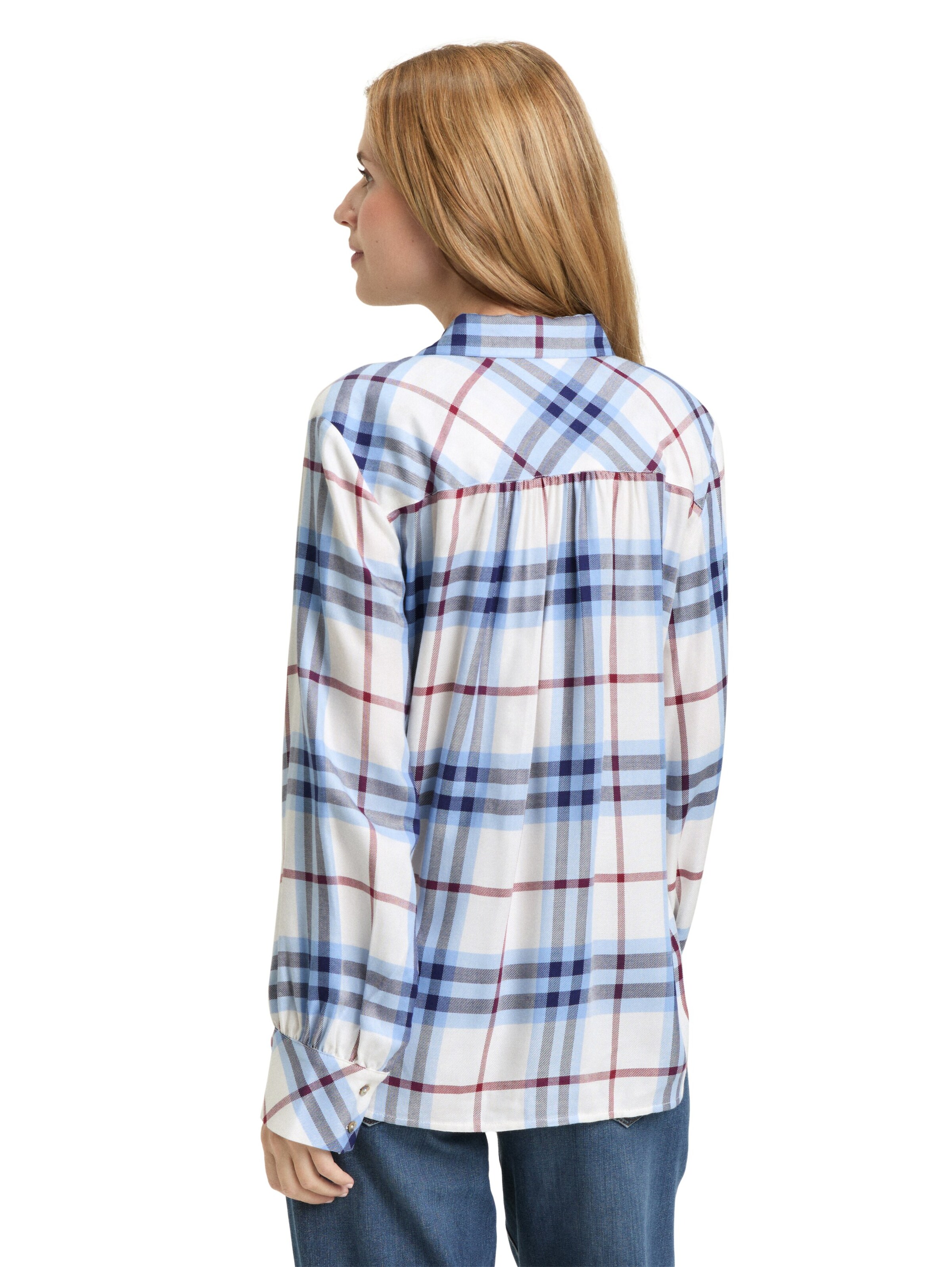 Chemisier TOM TAILOR en blanc