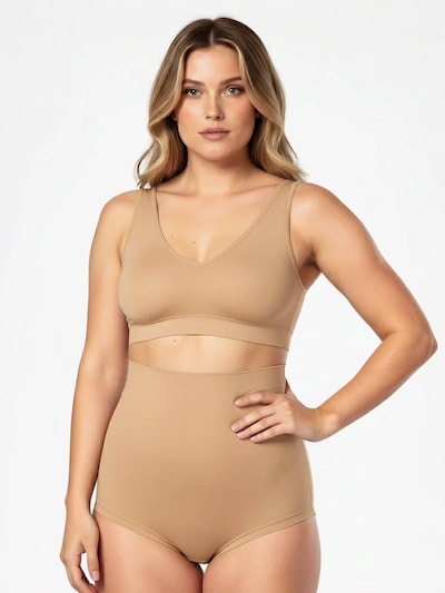 Shapetape Shaping Pants 'Corrigerende High Waist Slip' in M-L in Beige, Item view