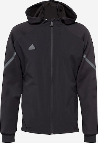 ADIDAS SPORTSWEAR Trainingsjacke 'Designed 4 Gameday Premium Trainingsjacke' in Schwarz: predná strana