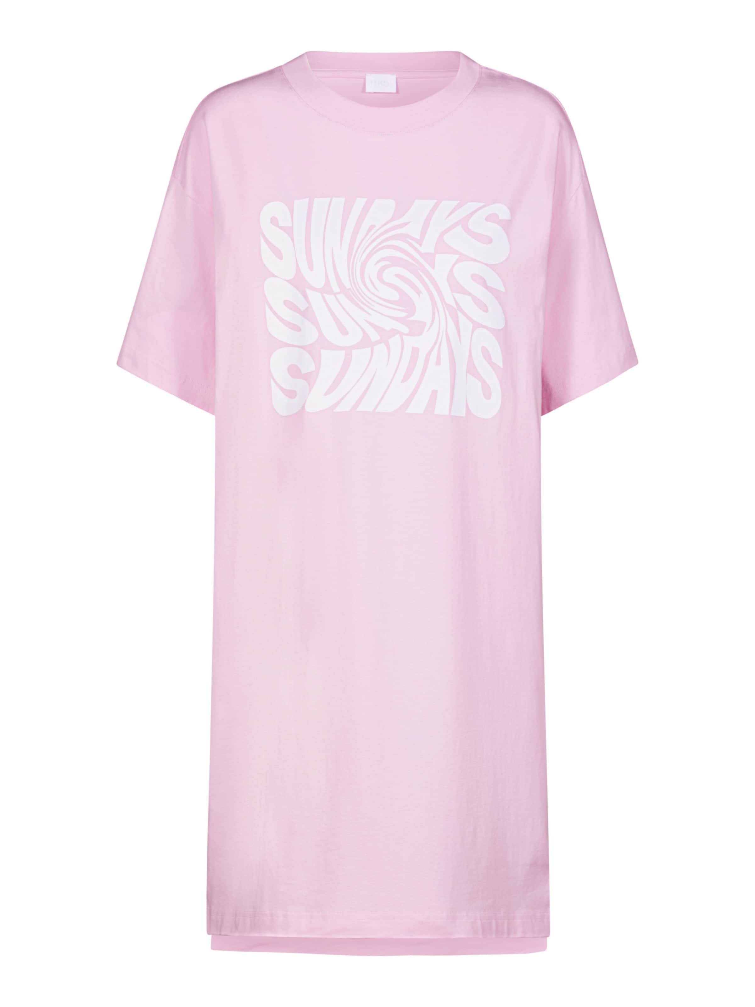 Mey Nachthemd 'Solid Love' in Pink: Vorderseite