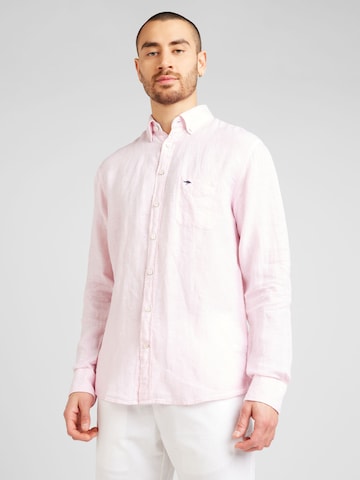 Regular fit Camicia di FYNCH-HATTON in rosa: frontale
