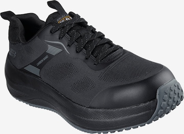 SKECHERS Halbschuh 'Halbschuhe in schwarz' in Schwarz: Vorderseite