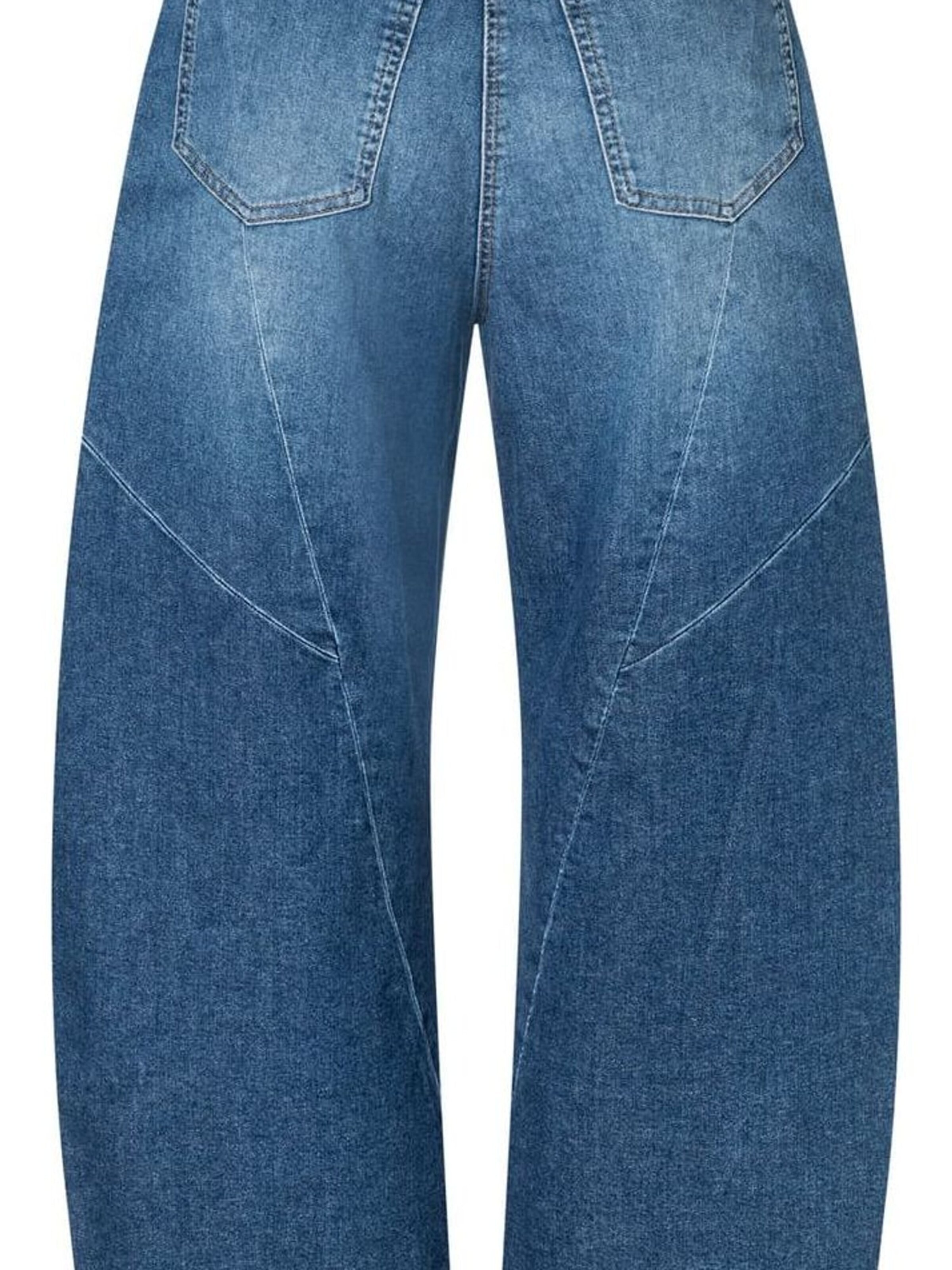 MAC Baggy Jeans in Blauw