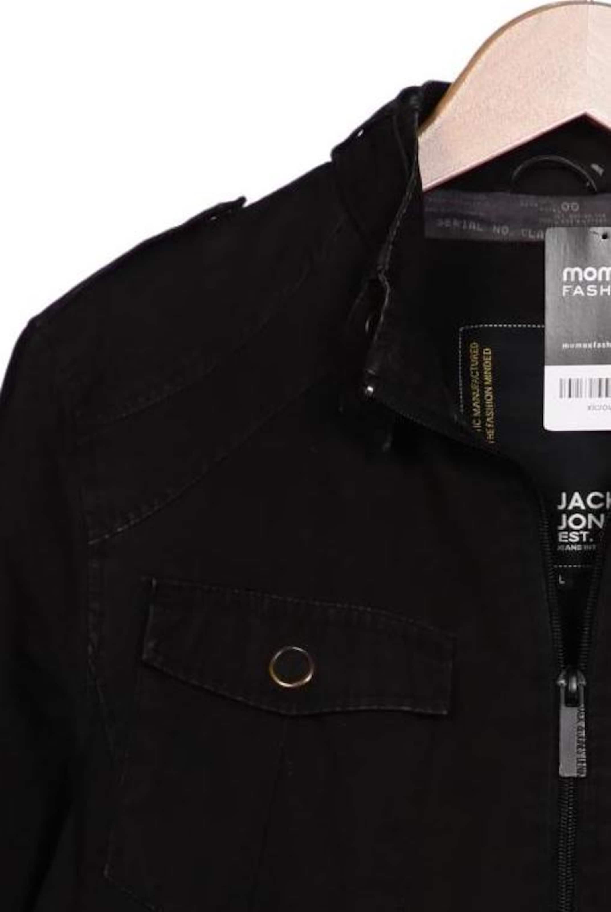 JACK & JONES Jacket & Coat in L in Black