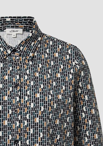 s.Oliver Shirt in Zwart