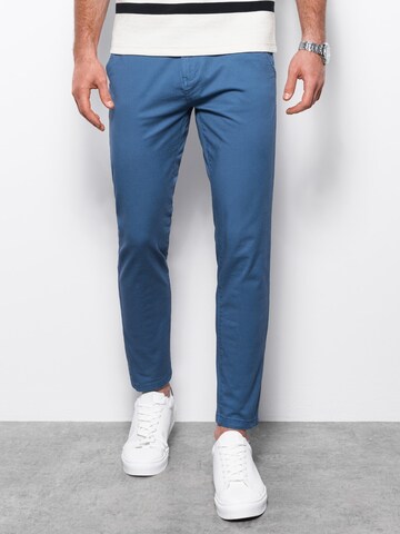 Ombre Slimfit Chino 'P894' in Blauw