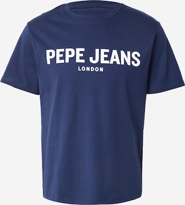 mėlyna Pepe Jeans Marškinėliai: priekis