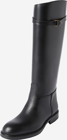 Polo Ralph Lauren Boot in Black: front
