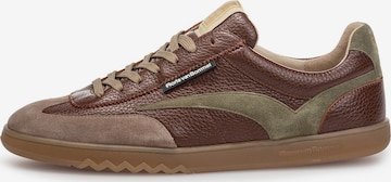 Sneaker bassa 'De Zaler 03' di Floris van Bommel in marrone: frontale