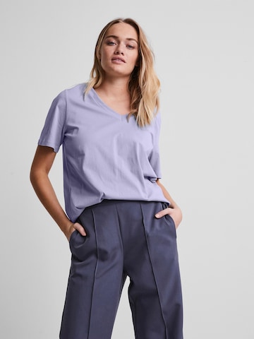 PIECES Shirt 'Ria' in Purple: front