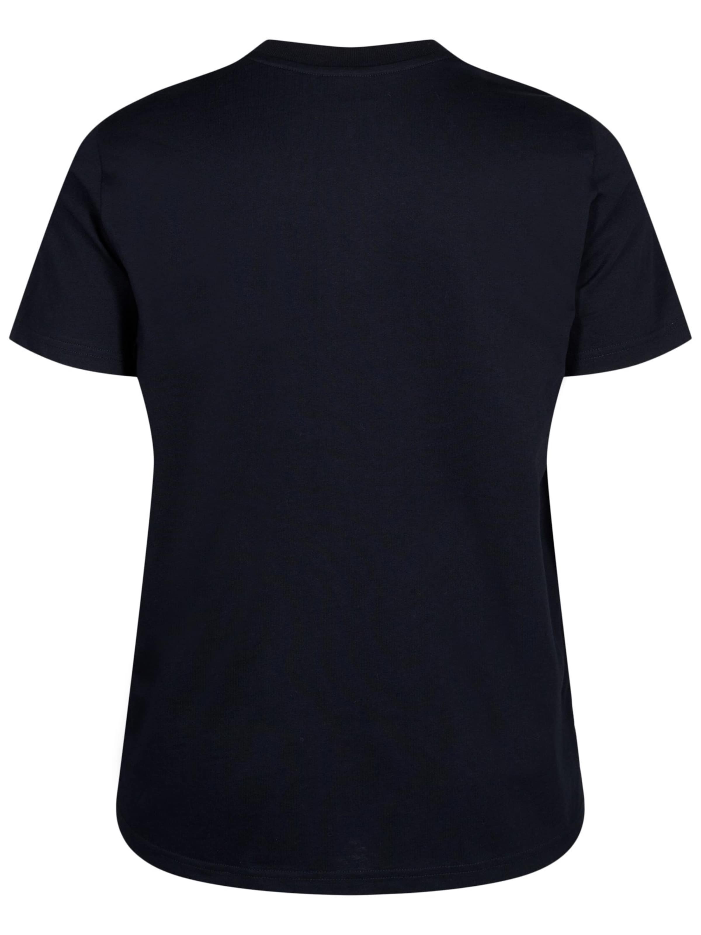 Zizzi Tričko 'VCHARLIN' – černá