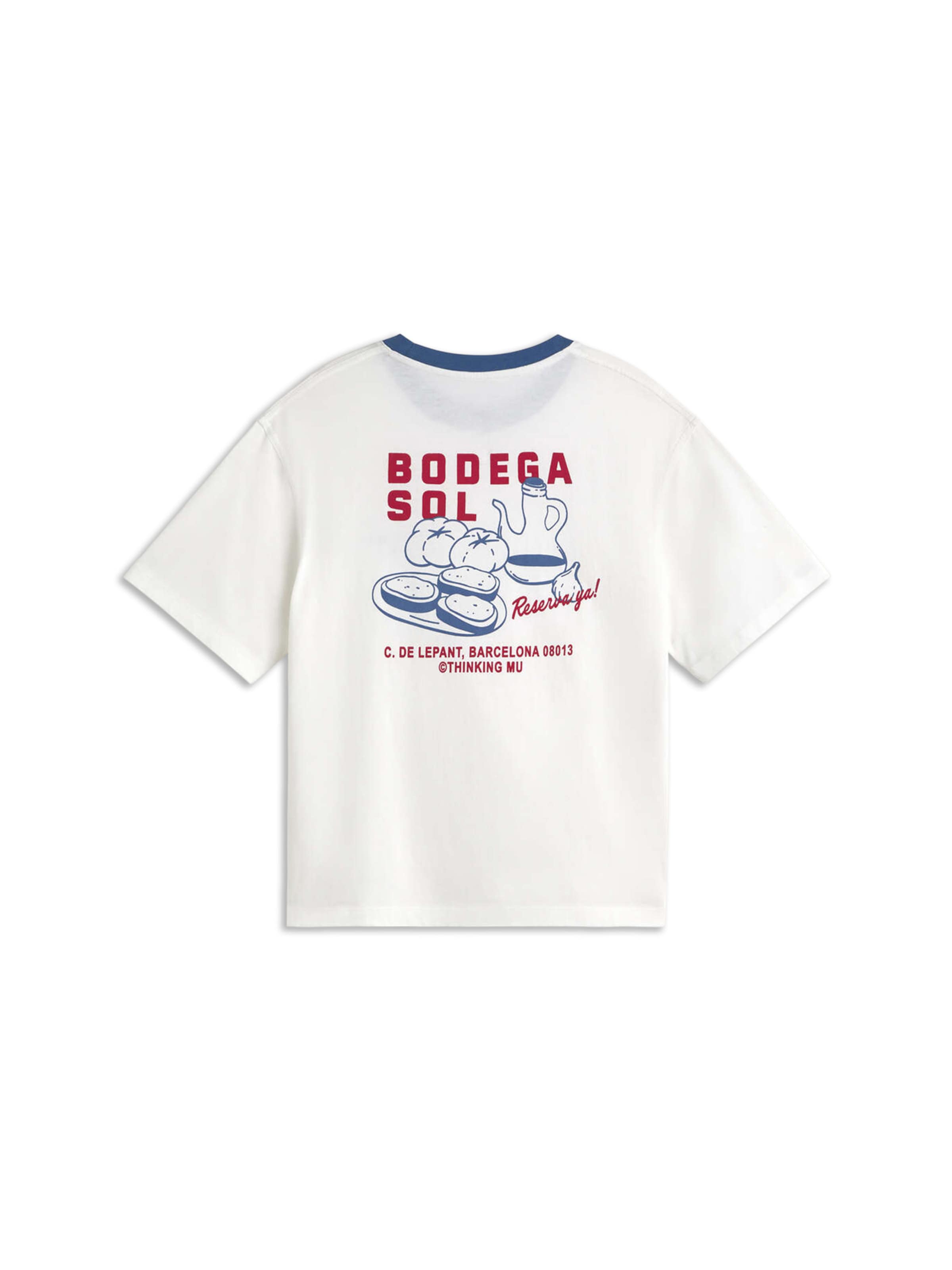 T-shirt 'Lucia' Thinking MU en blanc
