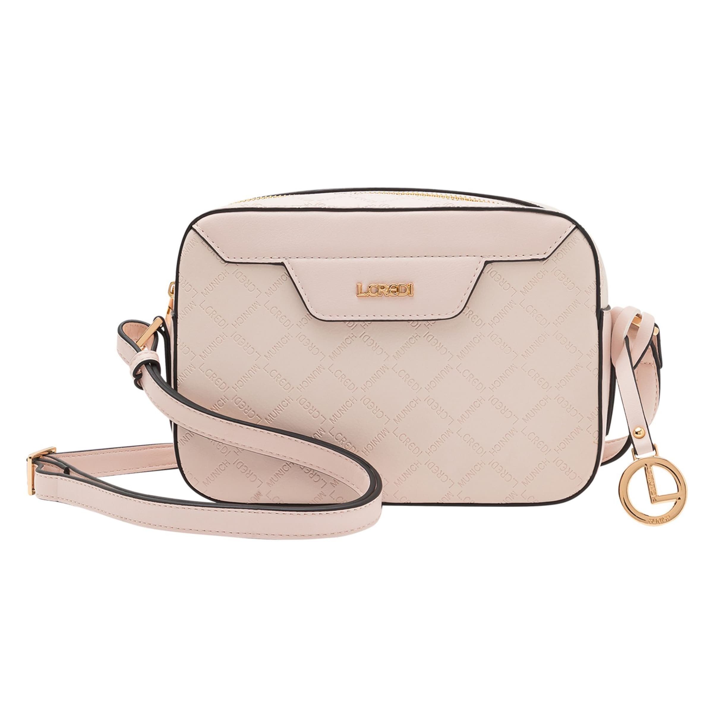 L.CREDI Crossbody bag 'Filiberta' in Pink: front