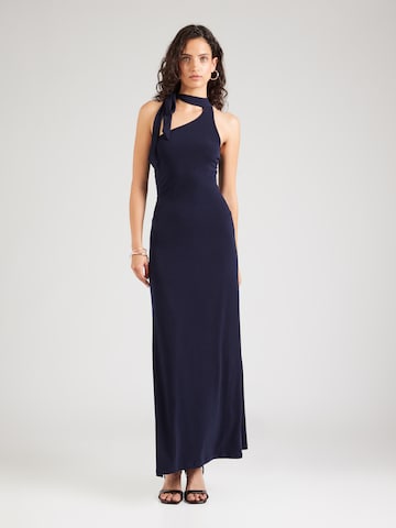 ABOUT YOU Jurk 'Mathilde' in Blauw: voorkant