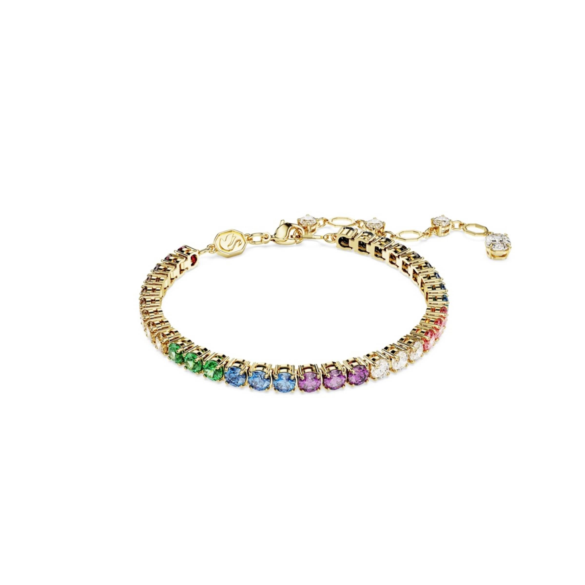 Swarovski Bracelet in Gold: front