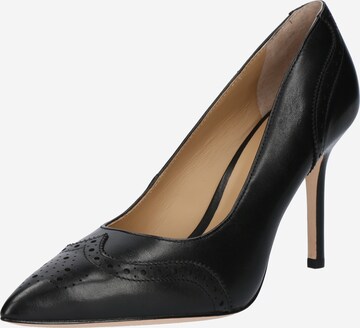 Lauren Ralph Lauren - Sapatos de salto 'LYNDEN' em preto: frente
