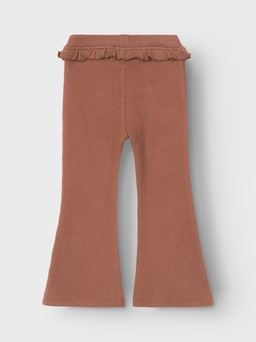 NAME IT Flared Pants in Brown