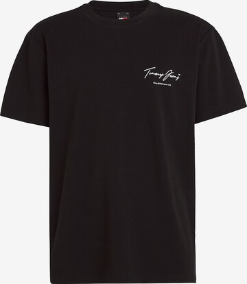 Tommy Jeans T-Shirt in Schwarz: predná strana