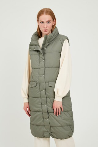 Gilet 'Bomina' di b.young in verde: frontale