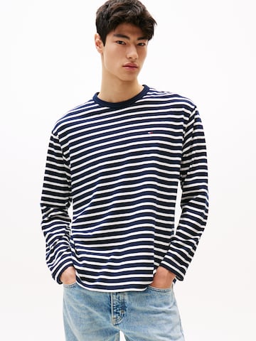 Tommy Jeans Shirt 'BRETON' in Blue: front