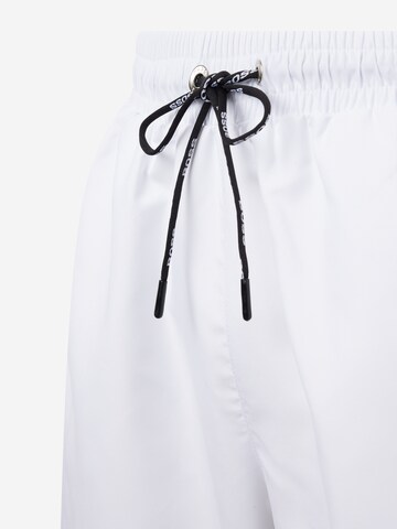 BOSS Board Shorts 'Dogfish' in White