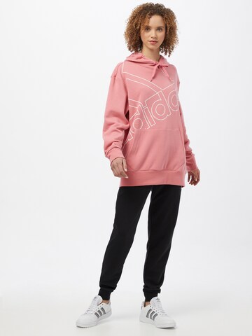 ADIDAS PERFORMANCE Αθλητική μπλούζα φούτερ 'Favorite Essentials' σε ροζ
