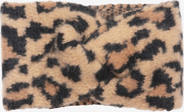 Seasons of April Stirnband in Braun: Vorderseite