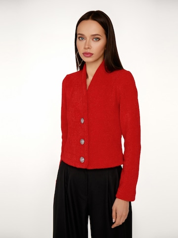 Anushka Strickjanker in Rot: Vorderseite