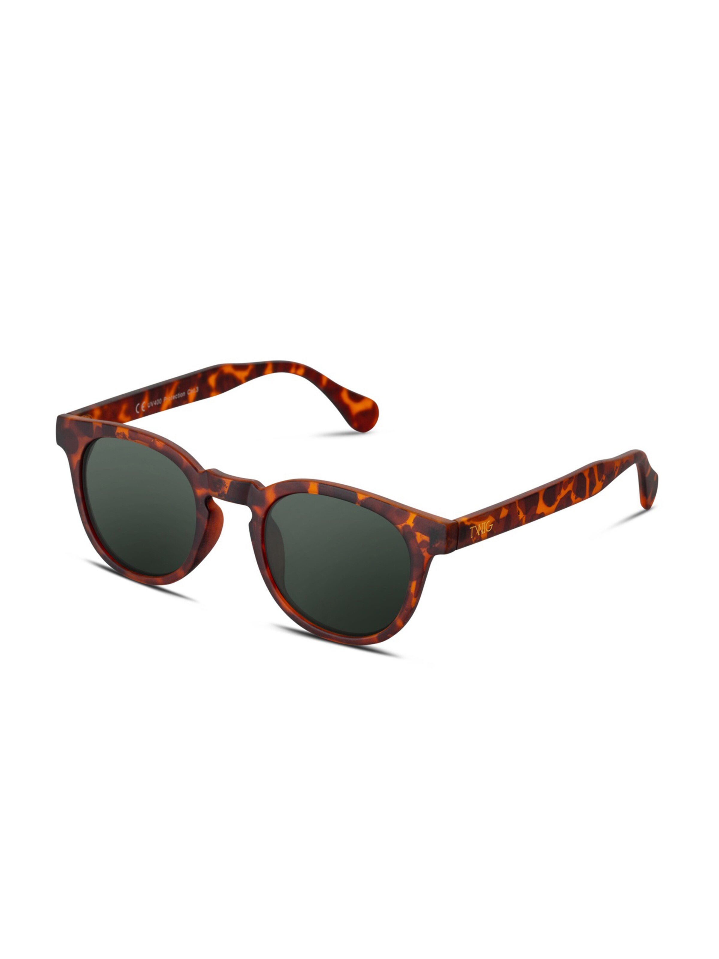 Lunettes de soleil 'Verne' TWIG Concept Milano en marron