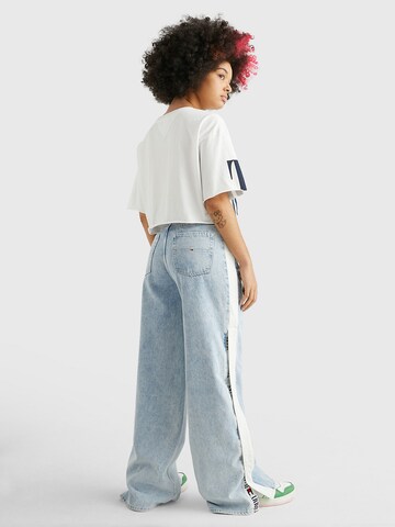 Tommy Jeans Wide leg Τζιν 'Claire' σε μπλε