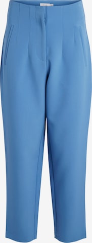 VILA Regular Pleated Pants 'Gula' in Blue: front