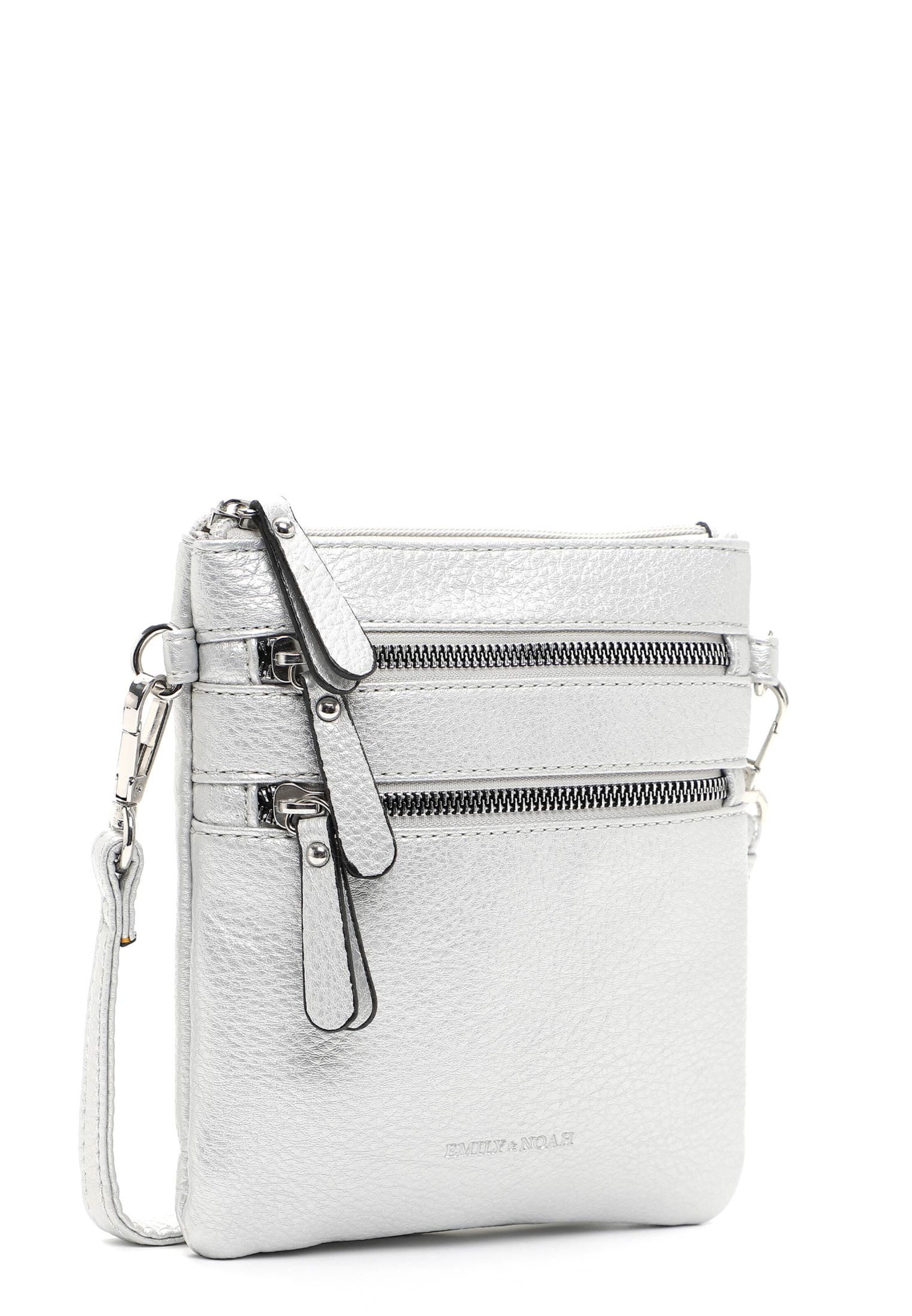 Emily & Noah Umhängetasche ' Emma ' in Silber