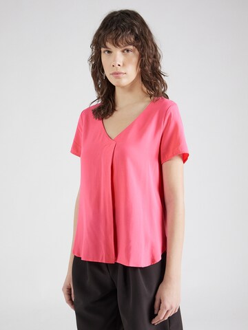 Camicia da donna 'BRIT' di VERO MODA in rosa: frontale