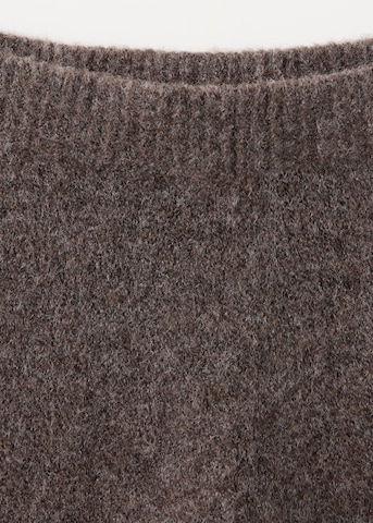 MANGO KIDS Wide Leg Hose 'NINAP' in Braun