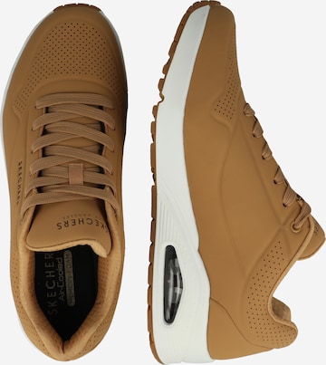 SKECHERS Sneakers 'Uno Stand On Air' in Brown