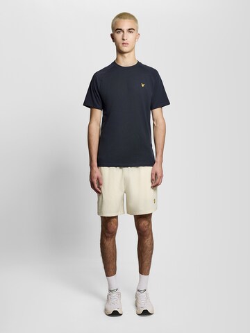 Lyle & Scott Regular Zwemshorts in Grijs: voorkant
