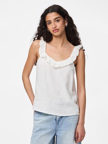 PIECES Top 'PCSASTINA' in Wit: voorkant