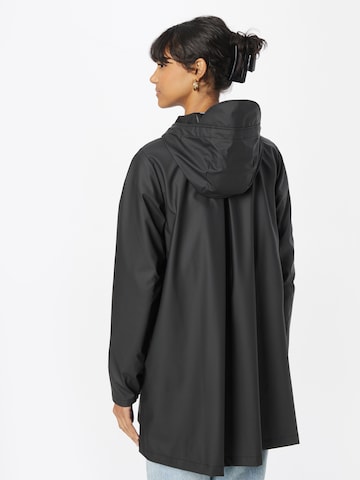 RAINS Λειτουργικό παλτό σε μαύρο