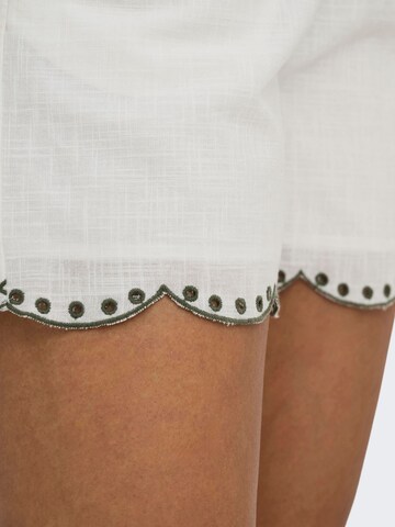 JDY - regular Pantalón 'JDYPalma' en blanco
