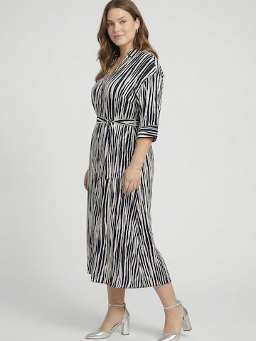 juoda Guido Maria Kretschmer Curvy Palaidinės tipo suknelė 'Salma'