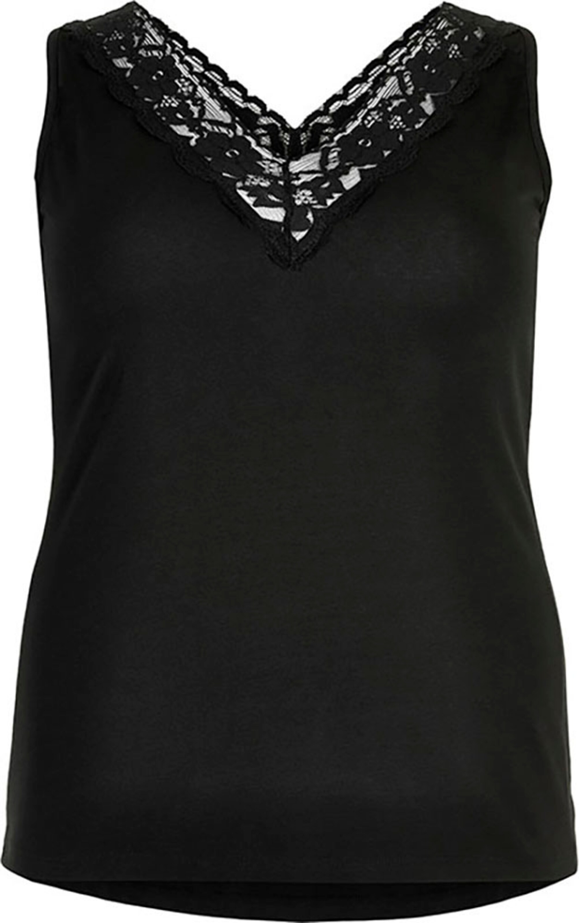 SANDGAARD Top in Black: front