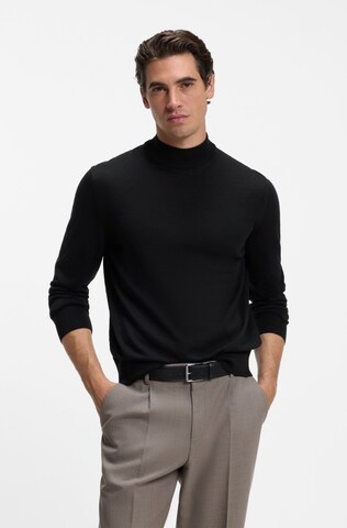BOSS Pullover ' Bjarno ' in Schwarz: Vorderseite