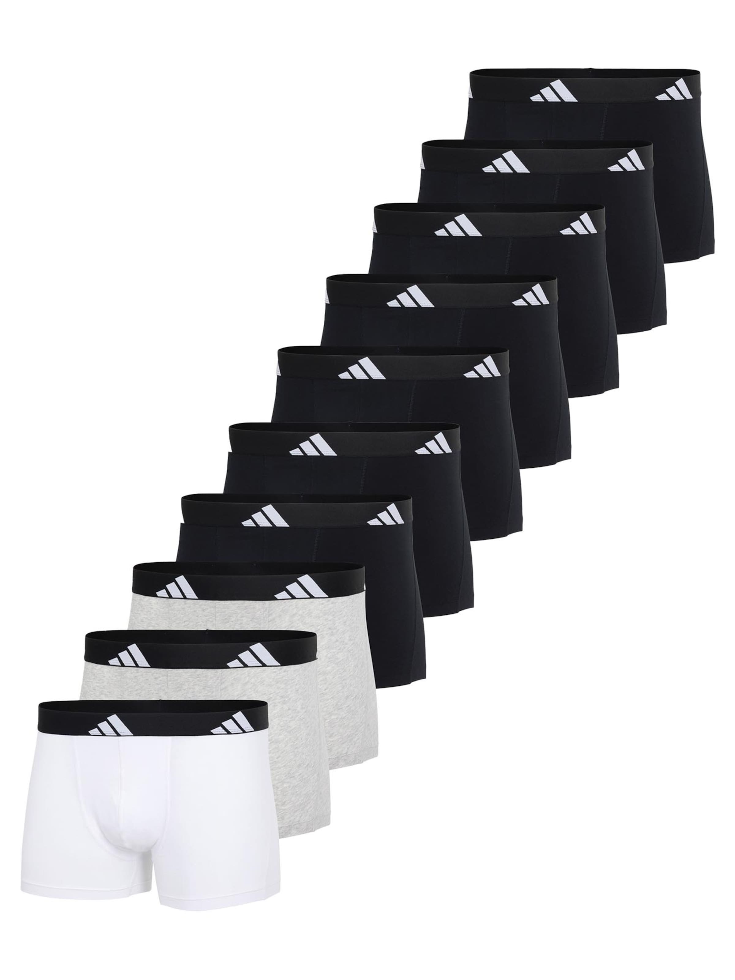 ADIDAS SPORTSWEAR Boxer shorts 'Active Flex Cotton' in Grey: front