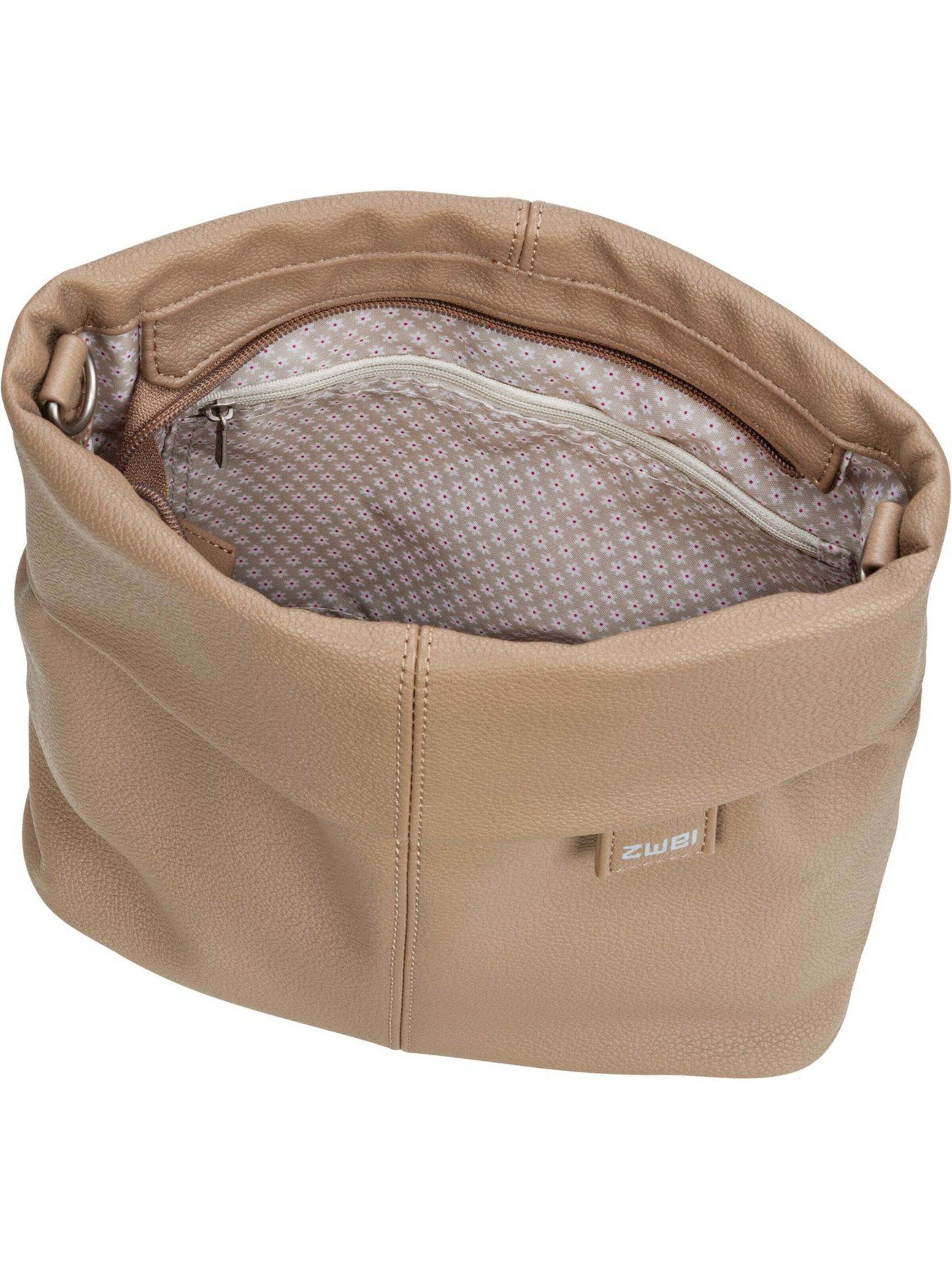 ZWEI Umhängetasche 'Mademoiselle' in Braun