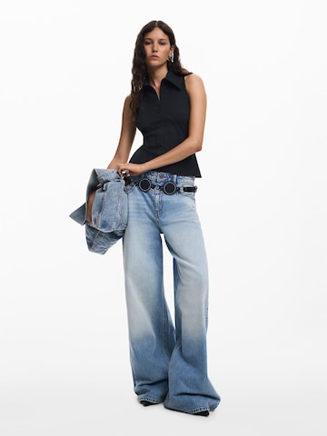 Desigual Blúz - fekete