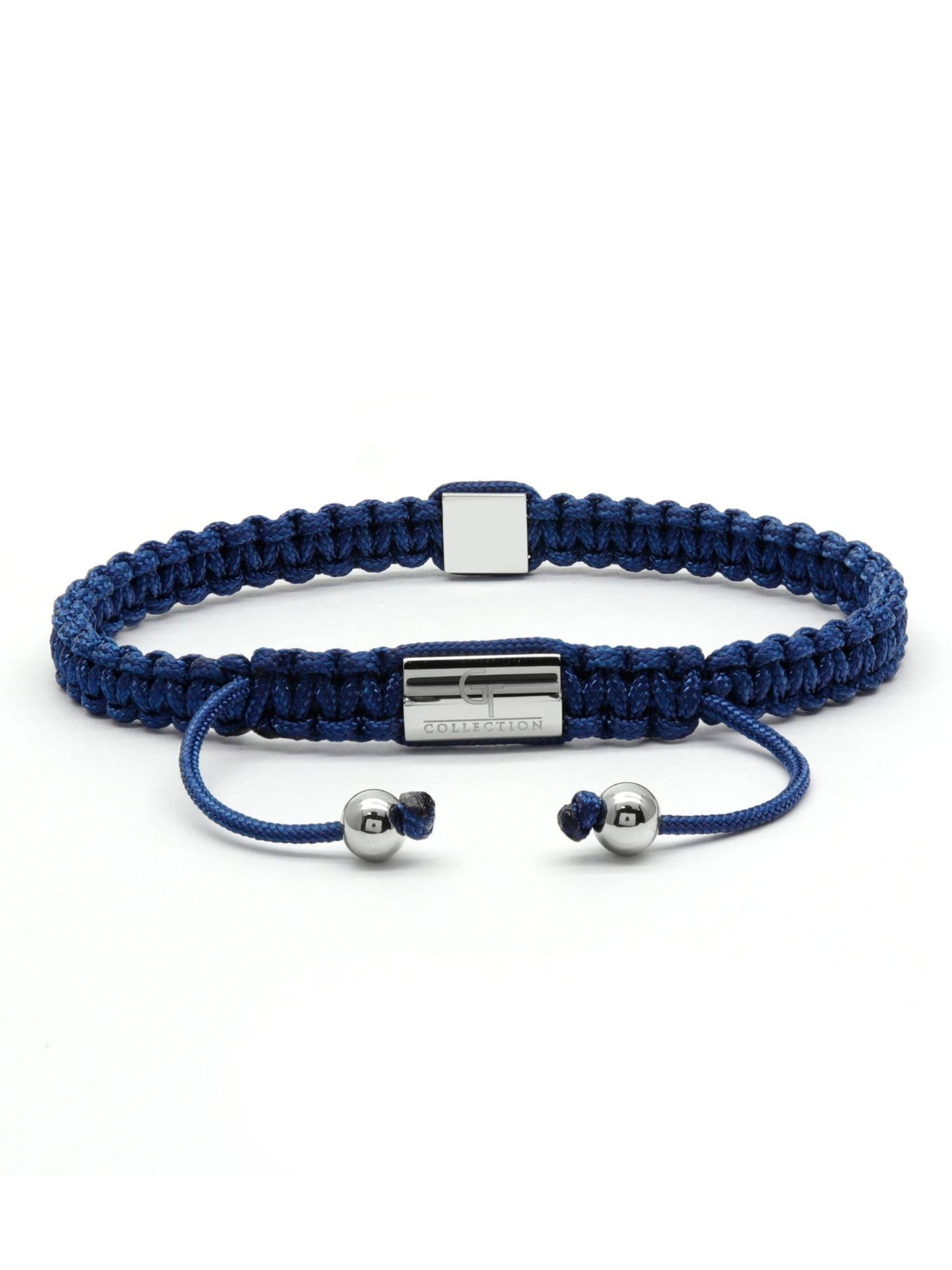 Braccialetto 'Pyramid' di GT Collection in blu