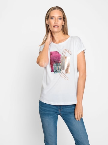 heine - Camiseta en blanco: frente