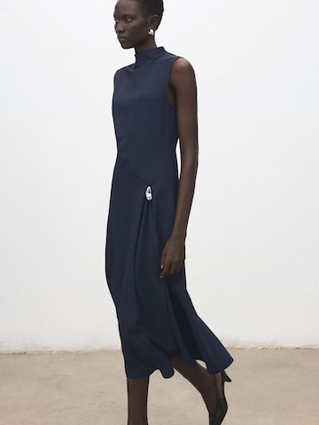 MANGO Jurk 'Elea' in Blauw