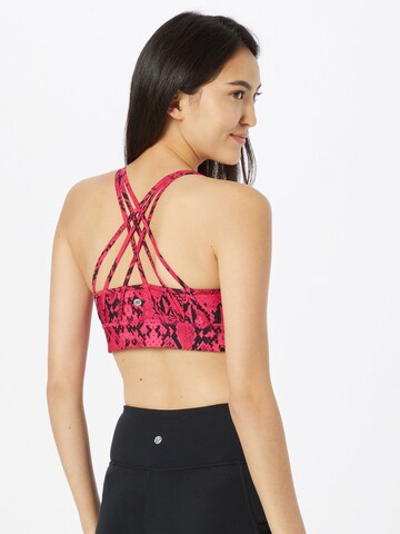 Bustier Soutien-gorge de sport DKNY Performance en rouge