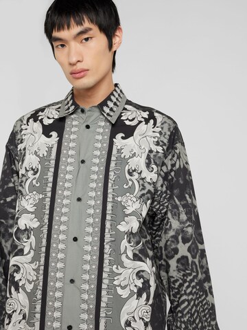 Versace Jeans Couture - Regular Fit Camisa em cinzento